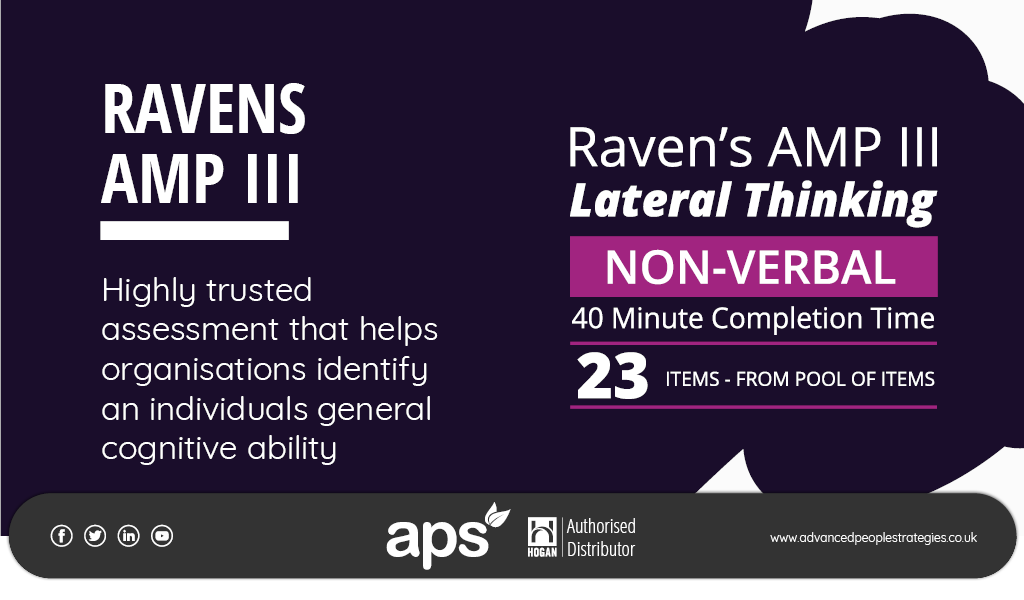 værtinde Mus forråde Fluid Intelligence : Ravens AMP III | APS